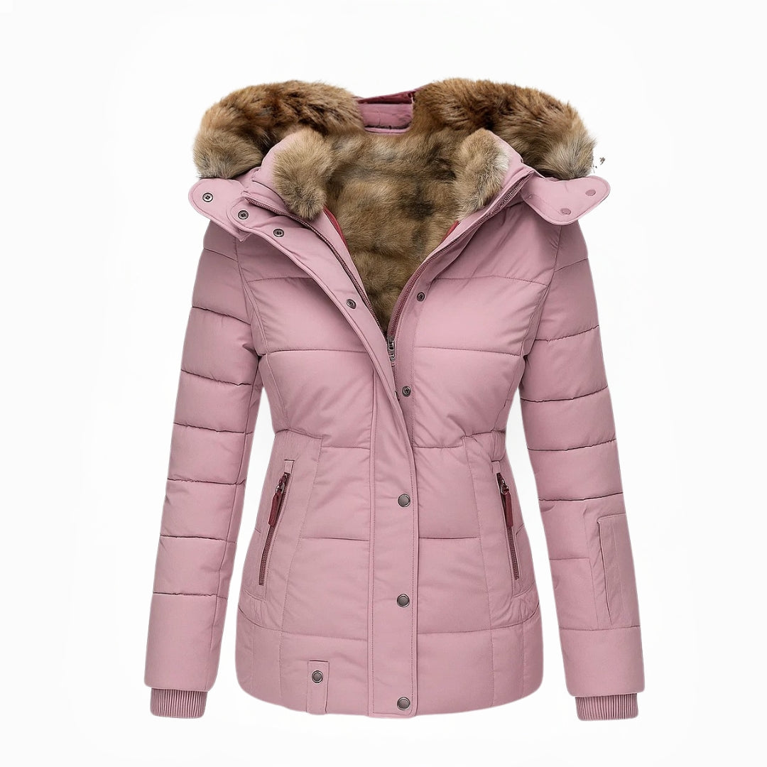 ALICE | Casaco de inverno com forro em pele
