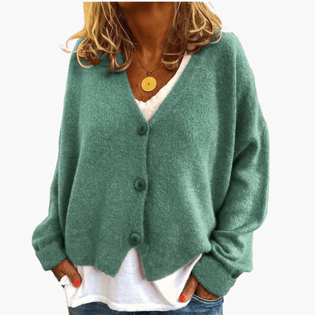 CATARINA | Camisola de malha com decote em V