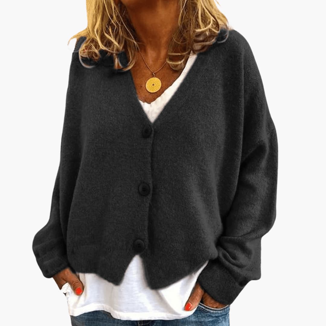 CATARINA | Camisola de malha com decote em V