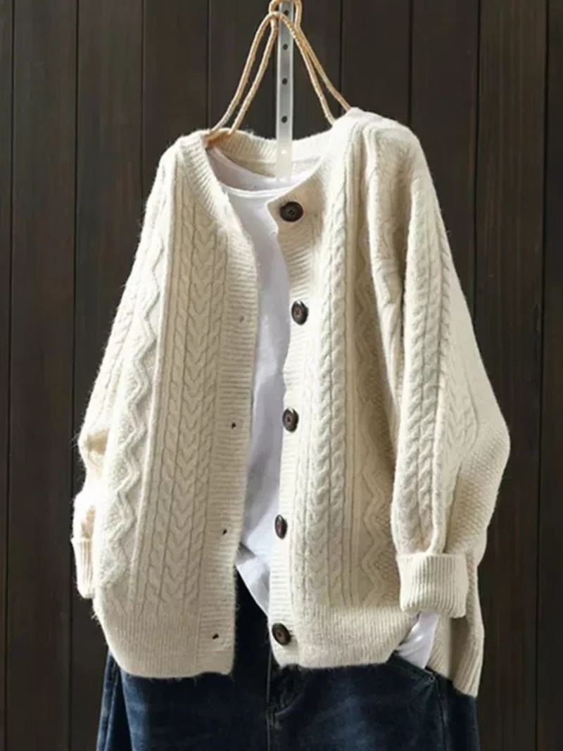 NOELE | Camisola de malha com botões