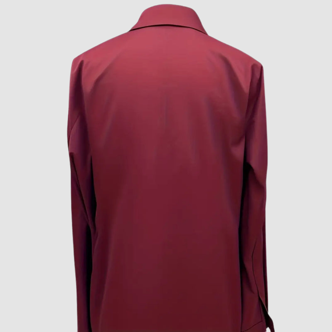 SOFIA | Blusa de cetim com decote em V