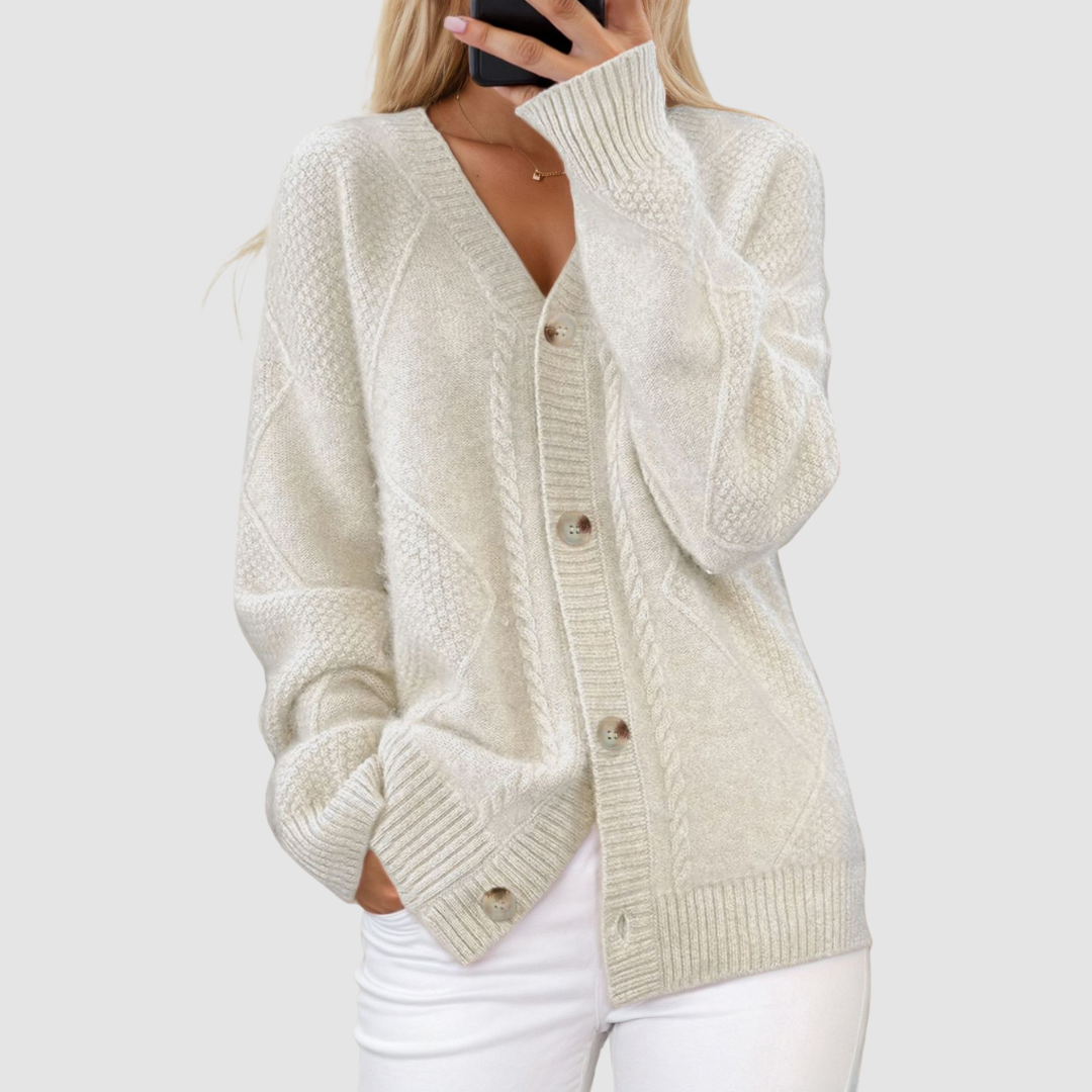 MEG | Camisola de malha com decote em V
