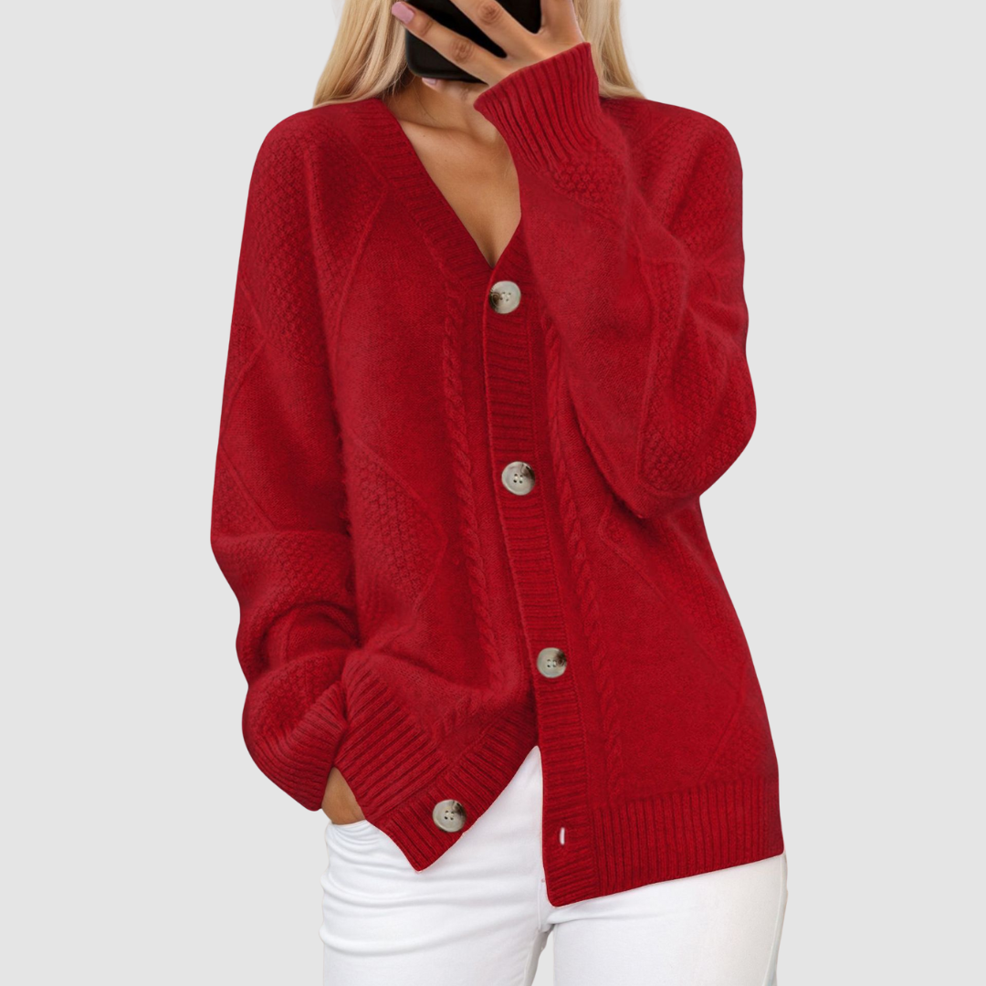 MEG | Camisola de malha com decote em V