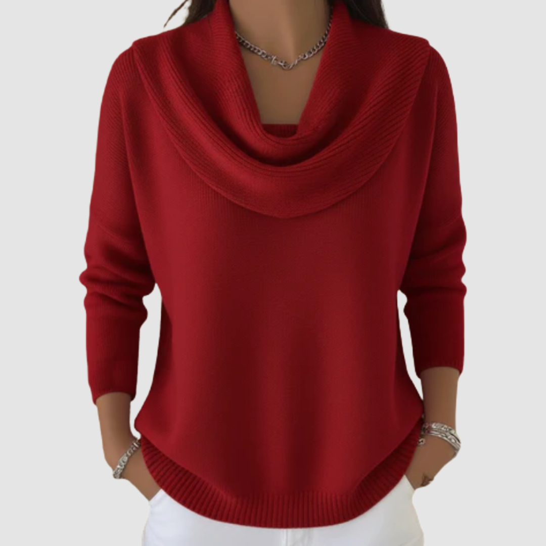 LEXY | Camisola com decote em cascata