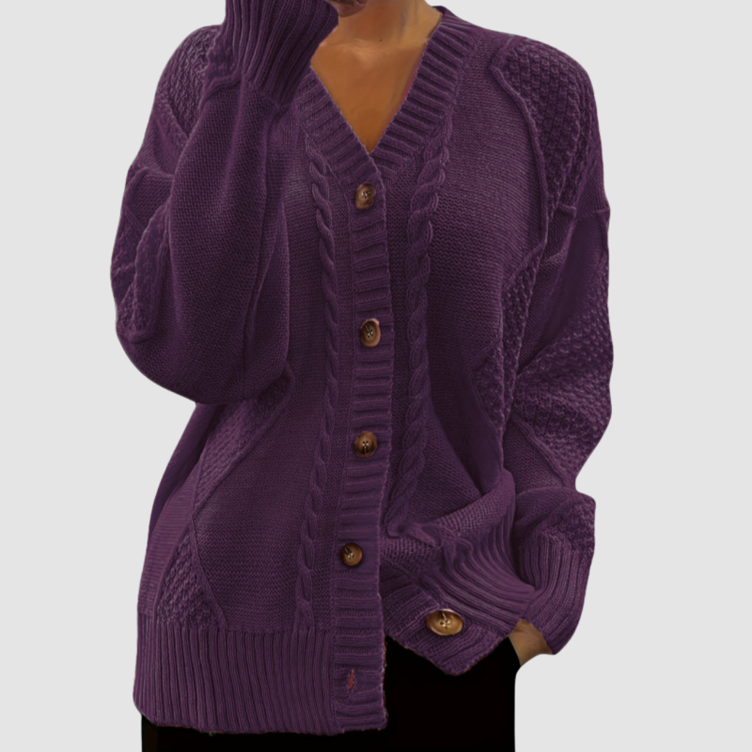 ADREANA | Camisola com textura em ponto tranças