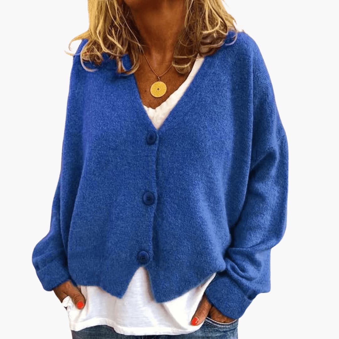 CATARINA | Camisola de malha com decote em V