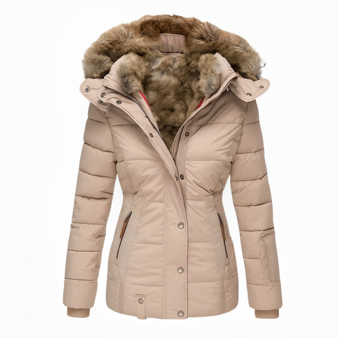 ALICE | Casaco de inverno com forro em pele