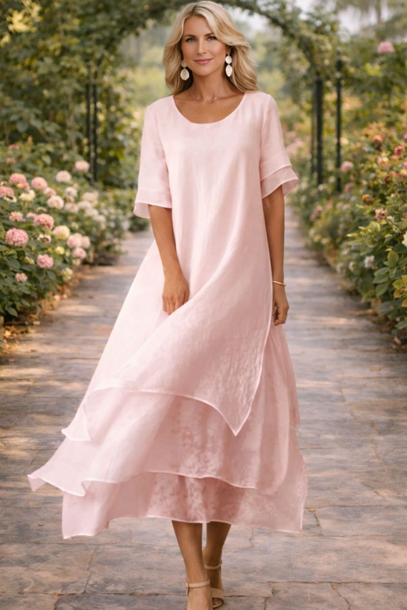LEONOR | Vestido fluido de corte solto