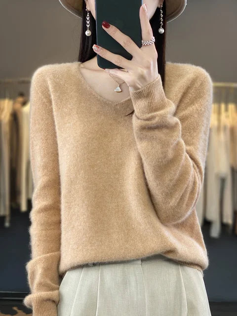 RITA | Camisola de malha com corte largo