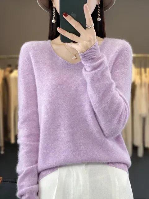 RITA | Camisola de malha com corte largo