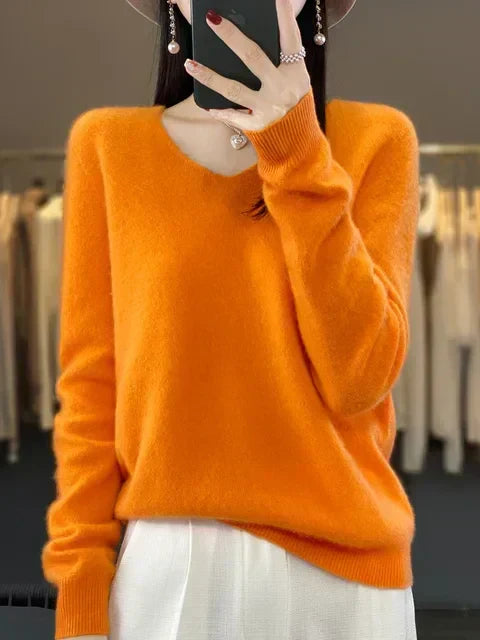 RITA | Camisola de malha com corte largo