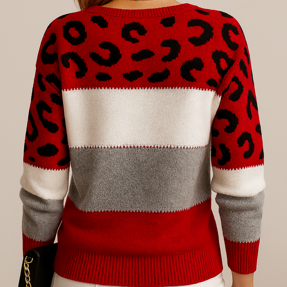 DIANA | Camisola com estampado leopardo