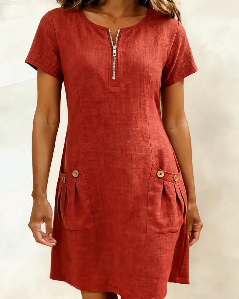 CAROLINA | Vestido com bolsos