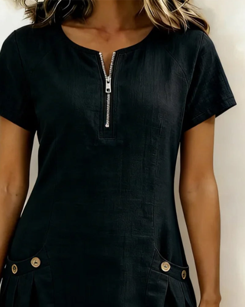 CAROLINA | Vestido com bolsos