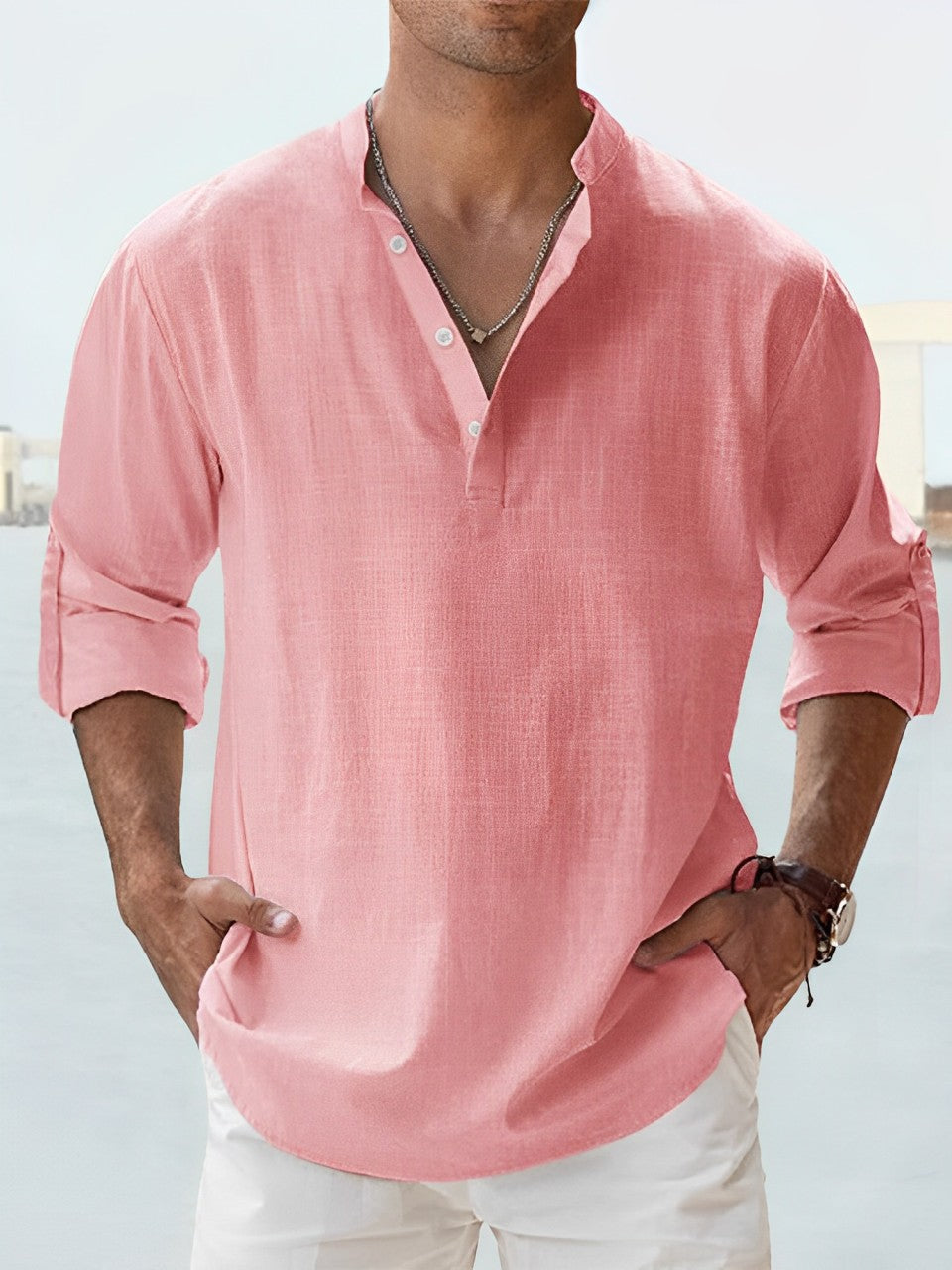 KRYSTOBAL | Camisa com corte amplo 9