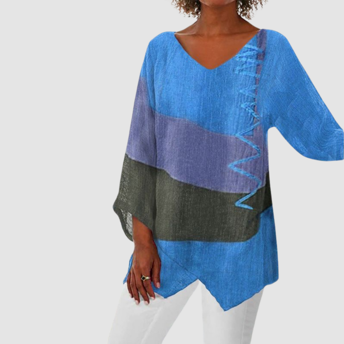 ALICE | Blusa ampla em tecido respirável