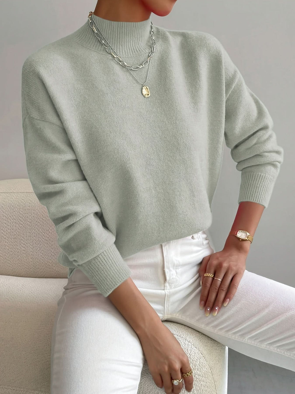 MARIANA | Camisola com gola alta