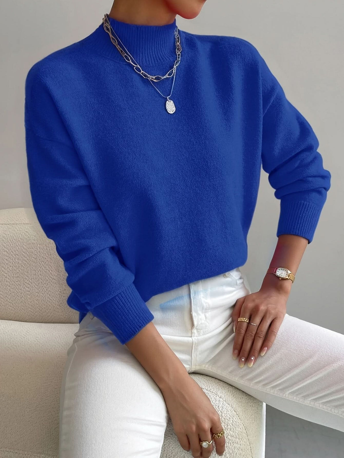 MARIANA | Camisola com gola alta