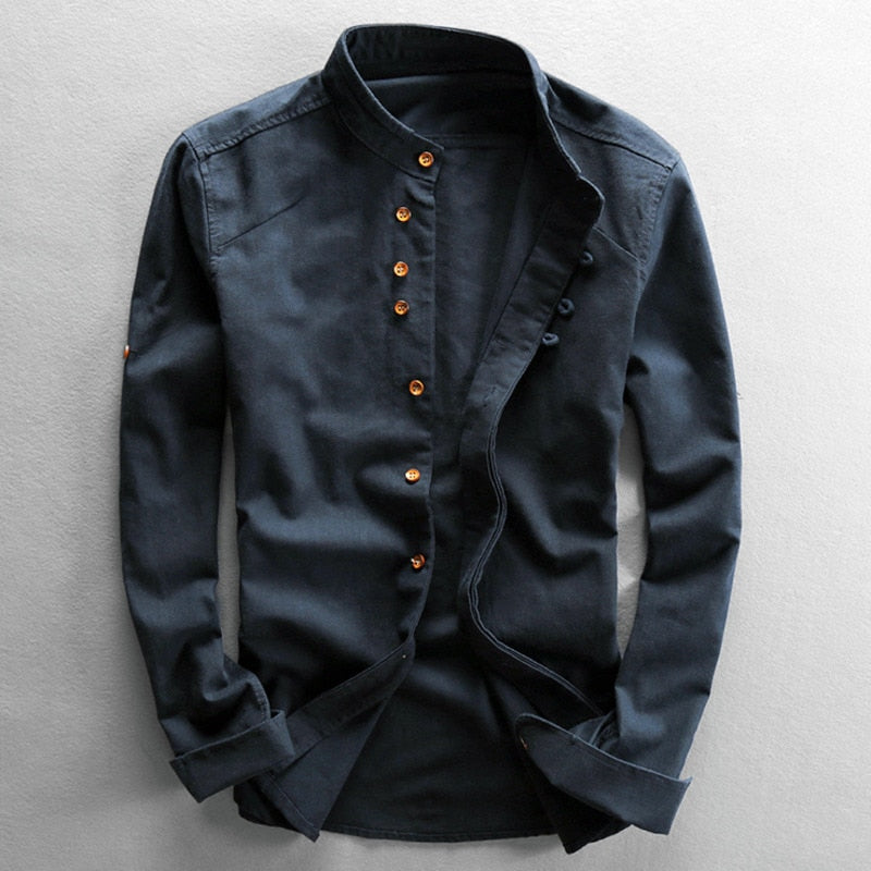 GASPAR | Camisa de homem de estilo japonês