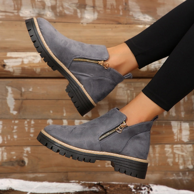 ALICE | Botins de tornozelo com sola antiderrapante