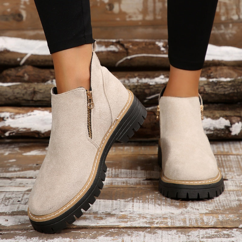 ALICE | Botins de tornozelo com sola antiderrapante