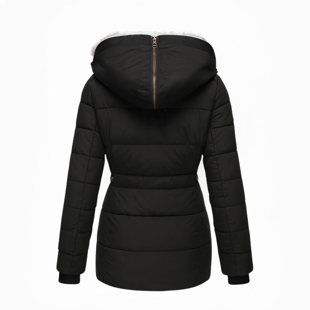 ALICE | Casaco de inverno com forro em pele
