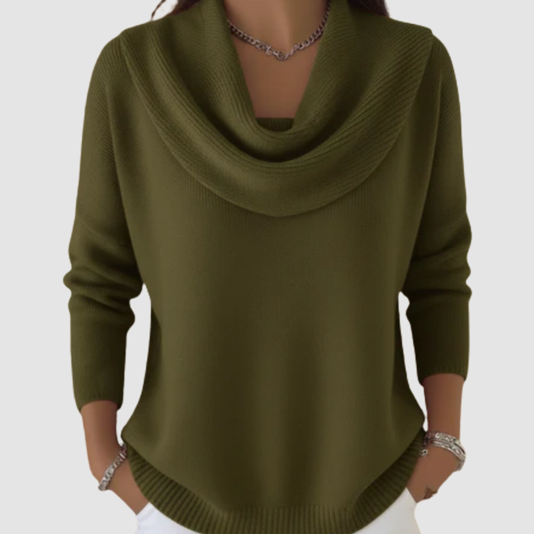 LEXY | Camisola com decote em cascata