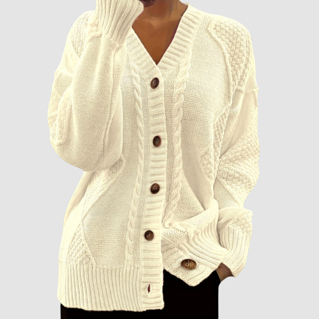ADREANA | Camisola com textura em ponto tranças