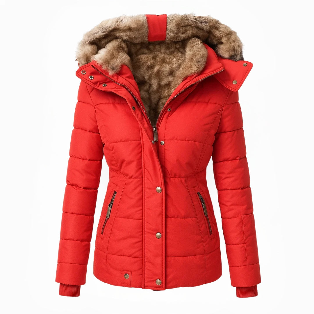 ALICE | Casaco de inverno com forro em pele