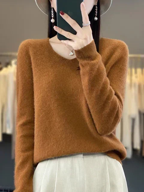 RITA | Camisola de malha com corte largo