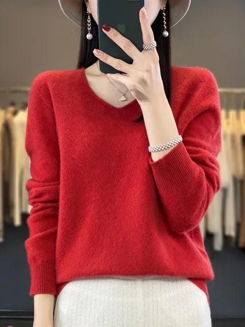 RITA | Camisola de malha com corte largo