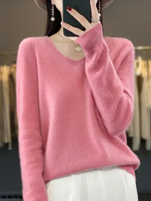 RITA | Camisola de malha com corte largo