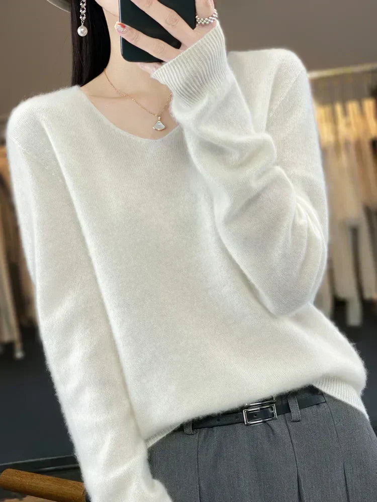 RITA | Camisola de malha com corte largo