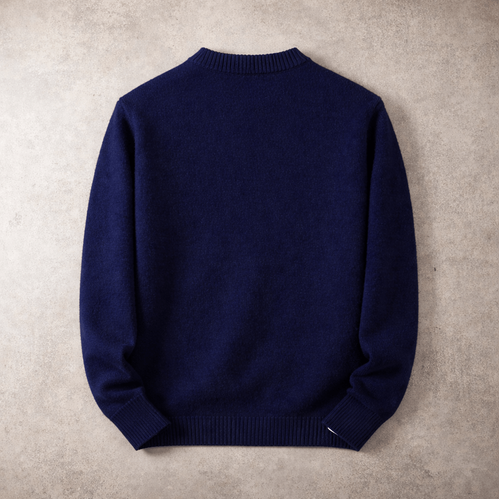 MATILDE | Camisola de gola redonda de mulher clássica e elegante