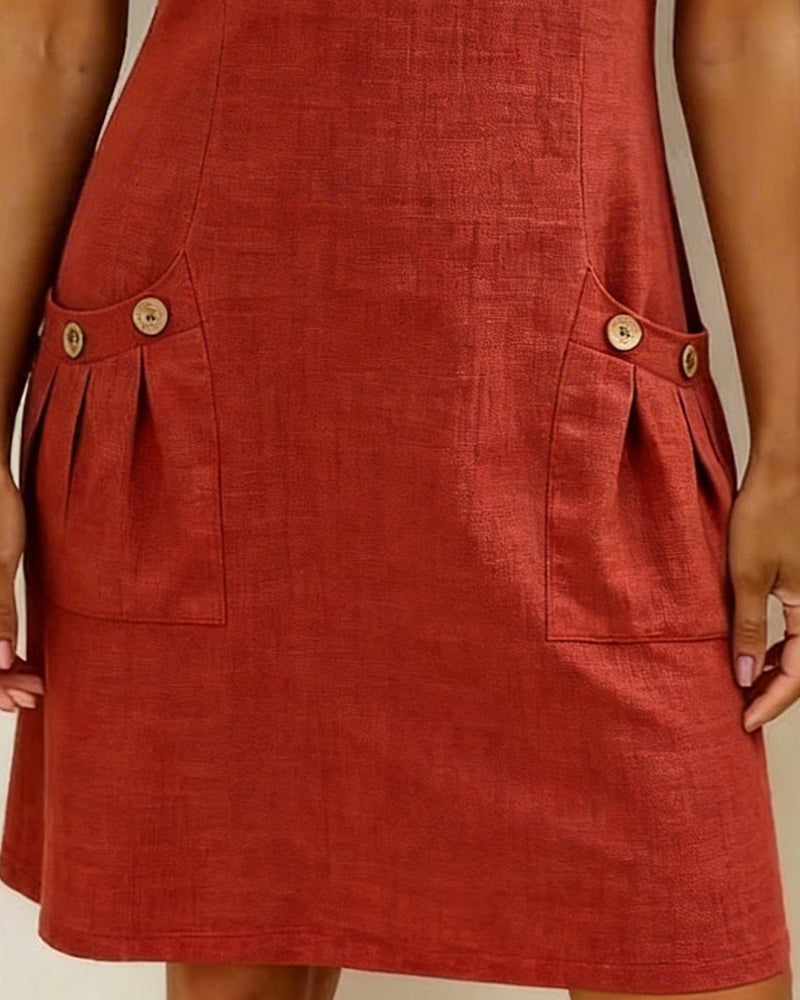 CAROLINA | Vestido com bolsos