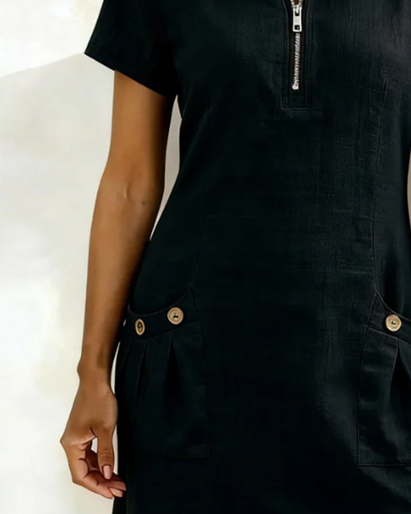 CAROLINA | Vestido com bolsos