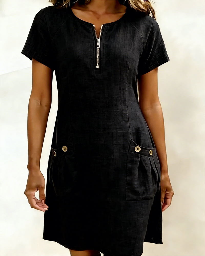 CAROLINA | Vestido com bolsos