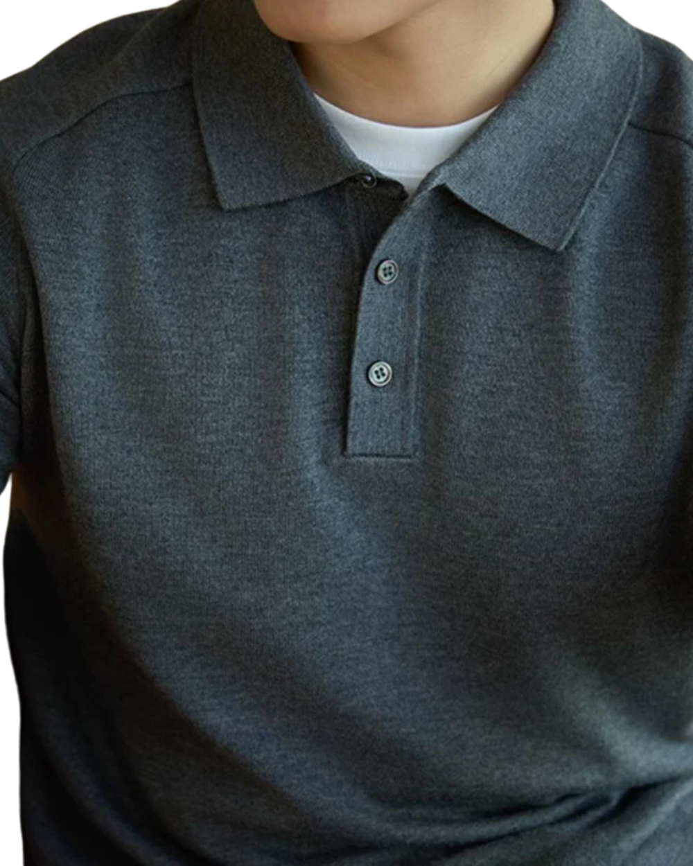 IZYDORA | Poloshirt de merino 1