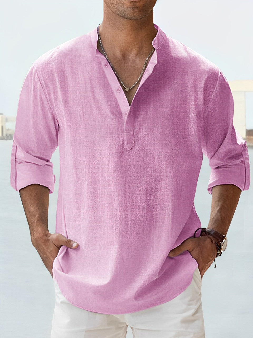 KRYSTOBAL | Camisa com corte amplo 3