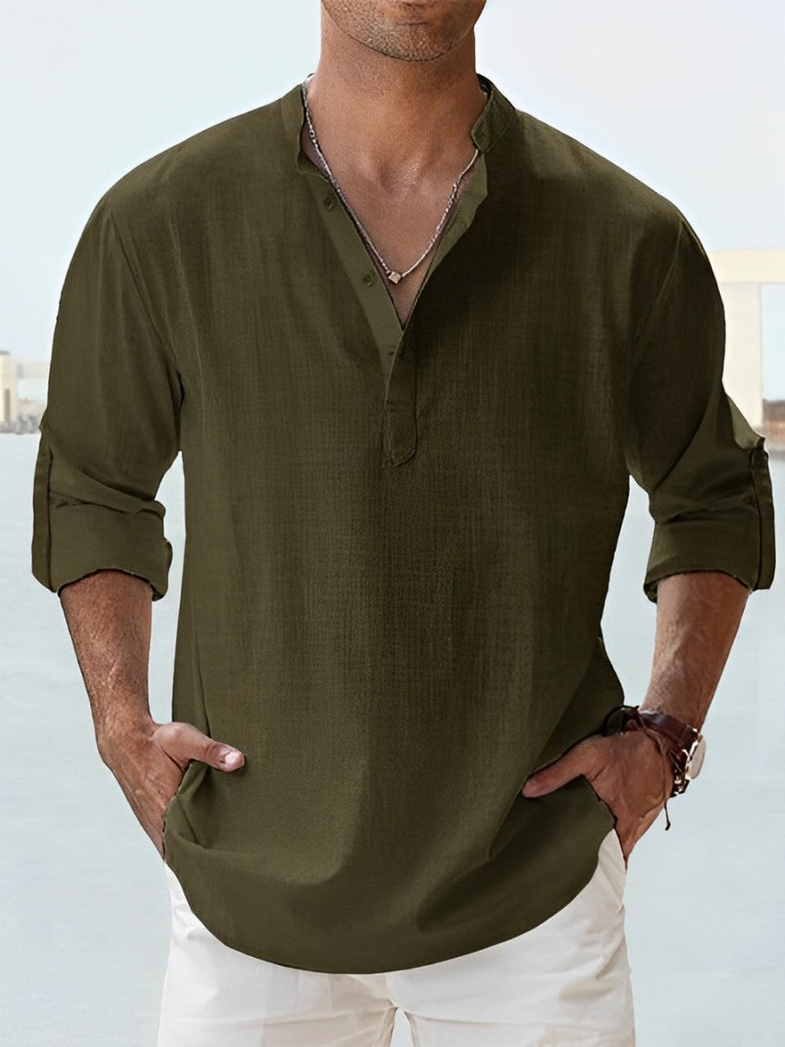 KRYSTOBAL | Camisa com corte amplo 8
