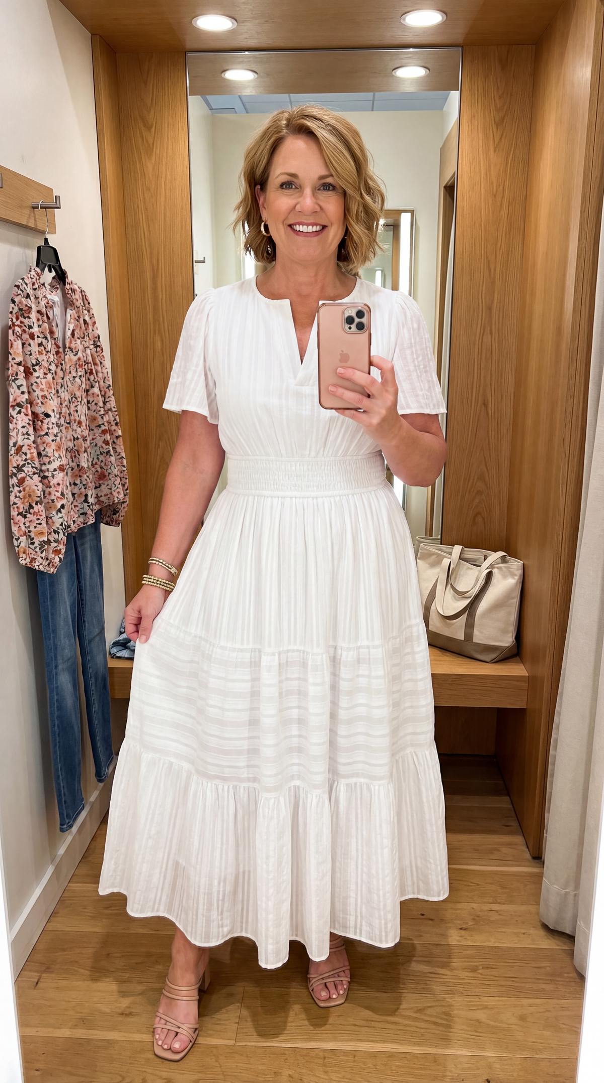 VITÓRIA | Vestido maxi com folho em camadas