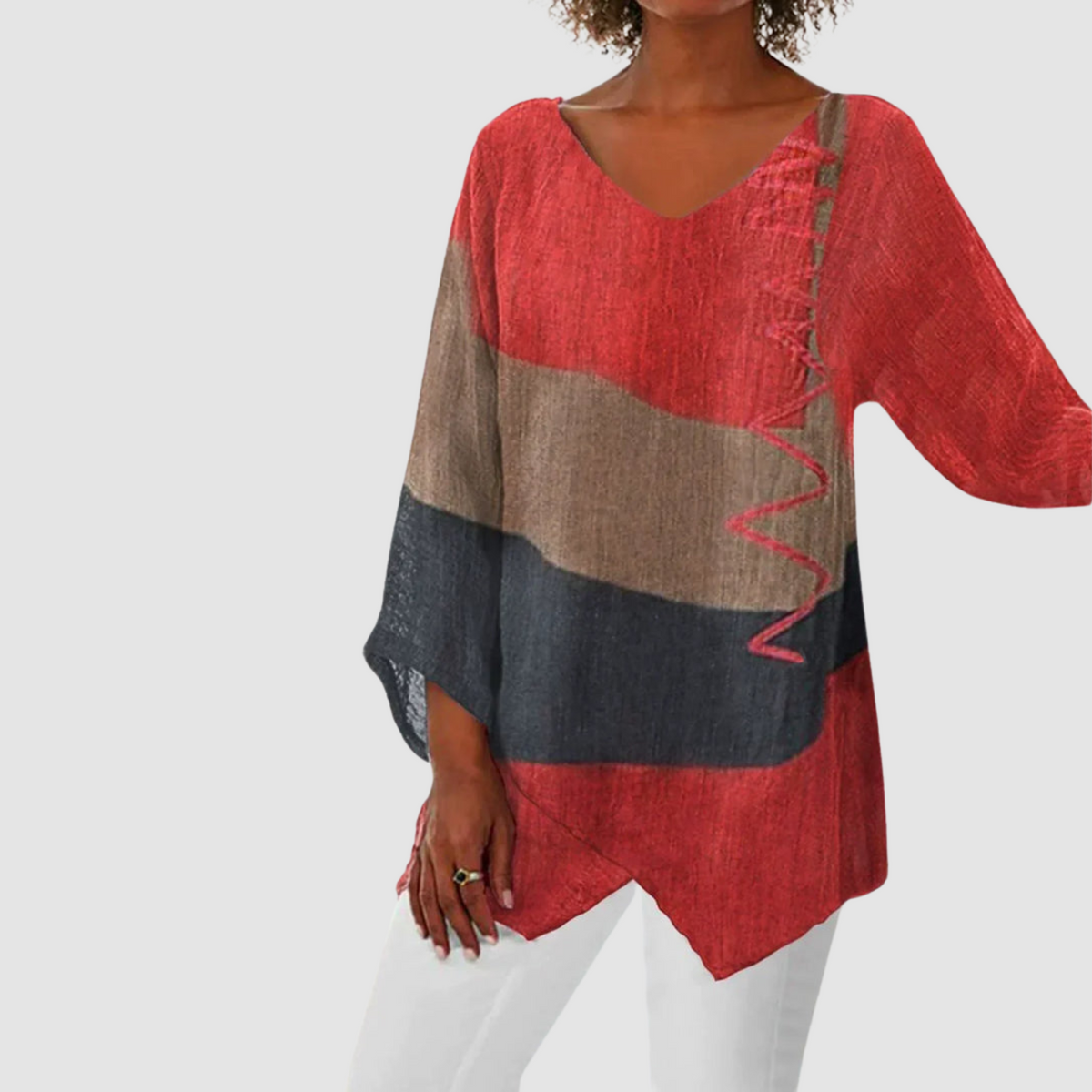 ALICE | Blusa ampla em tecido respirável