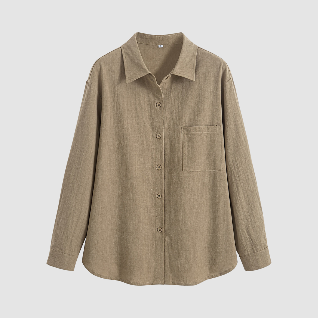 NOEMI | Blusa clássica com bolso