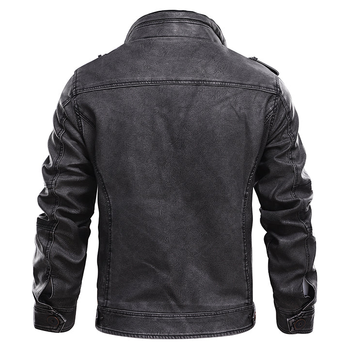 RODRIGO | Casaco de homem estilo biker com acabamento resistente