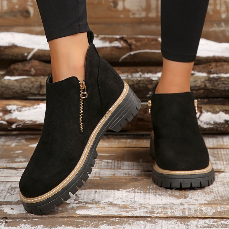 ALICE | Botins de tornozelo com sola antiderrapante